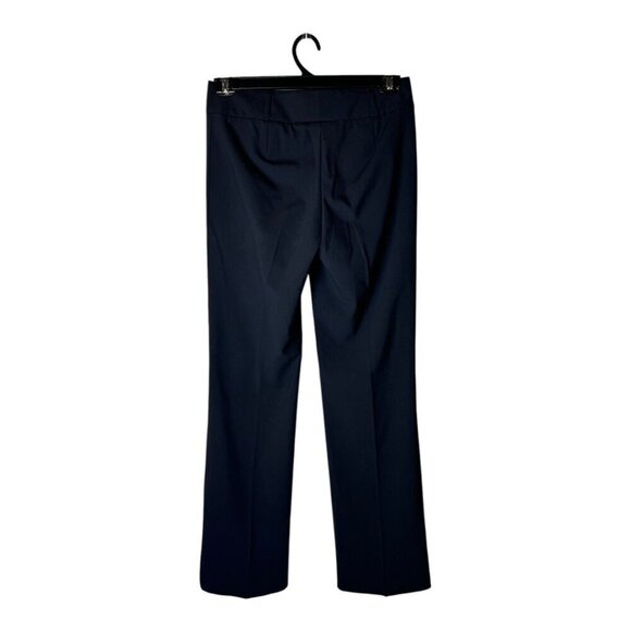 Boss Hugo Boss‎ Pants Women 2 Blue Wool Straight Leg Trousers Career Corpcore - Picture 2 of 10